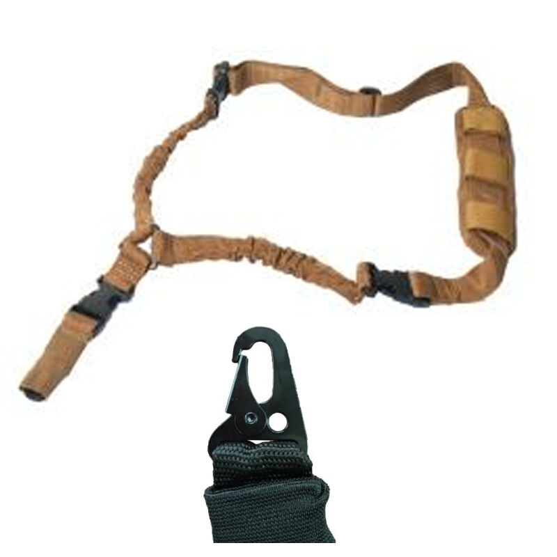 Slings Swivels American Tactical Imports Ready Series ATI RUKX TACTICAL SINGLE POINT BUNGEE SLING TAN • Model: Ready Series